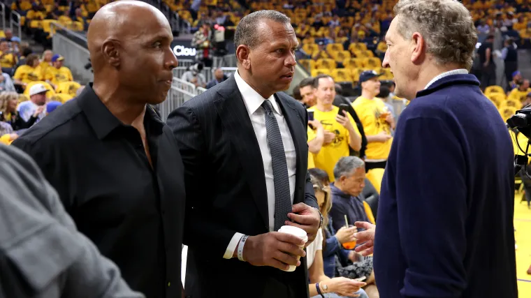 A Historic Reunion: Alex Rodriguez and Barry Bonds Celebrate 1,458 MLB Home Runs