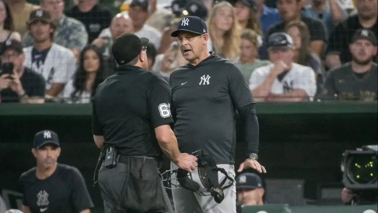 Aaron Boone’s Fiery Ejection Sparks MLB Umpire Debate After Yankees’ 2-1 Defeat