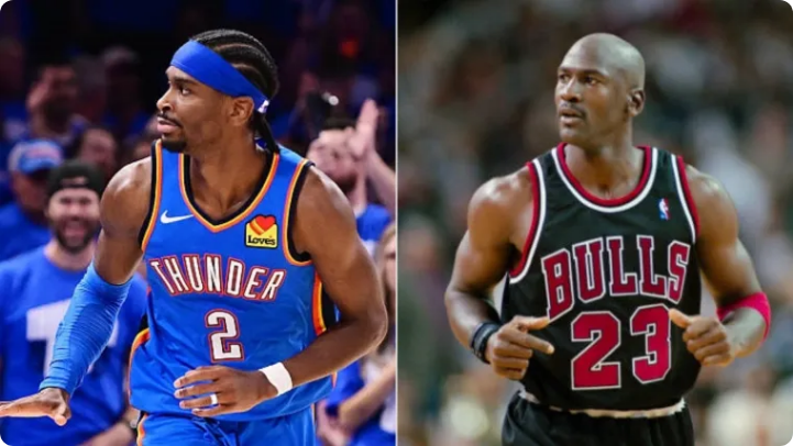 Shai Gilgeous-Alexander Etches His Name Alongside Michael Jordan in NBA Playoff History