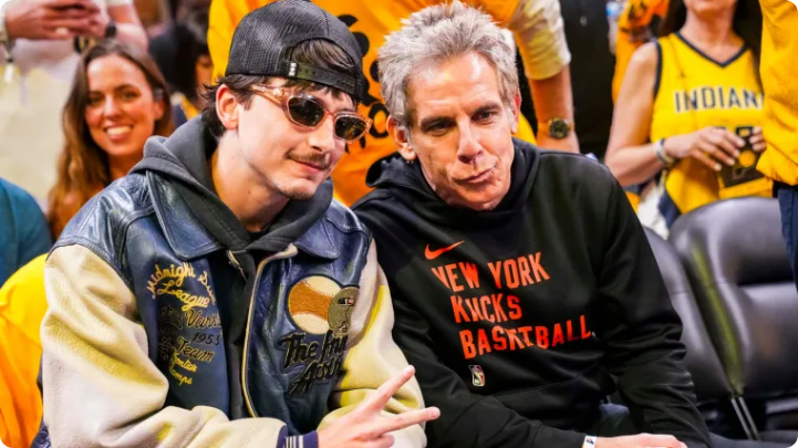 Celebrity Showdown at the NBA Playoffs: Ben Stiller and Pat McAfee Trade Barbs, Then Bury the Hatche